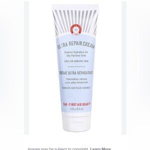 FIRST AID BEAUTY Ultra Repair Cream Intense hydration w/Colloidal Oatmeal. 8 oz.